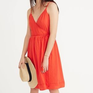 Madewell Sicily Cover-Up Wrap Dress